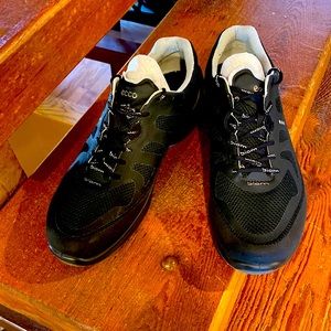 Ecco Siom athletic sneakers. Size 12, like new, black.